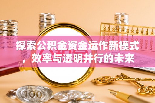 峰峰矿区探索公积金资金运作新模式，效率与透明并行的未来