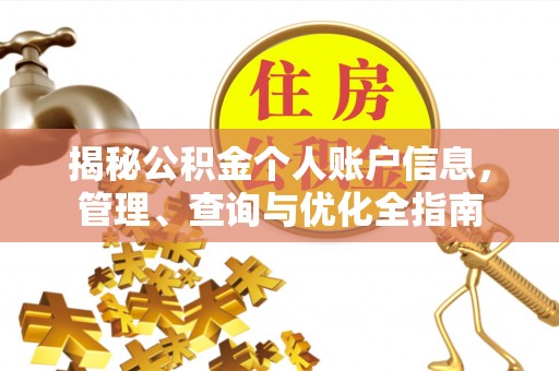 纳雍揭秘公积金个人账户信息，管理、查询与优化全指南