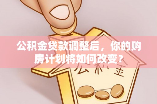 涉县公积金贷款调整后，你的购房计划将如何改变？
