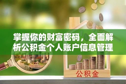 宜兴掌握你的财富密码，全面解析公积金个人账户信息管理与优化