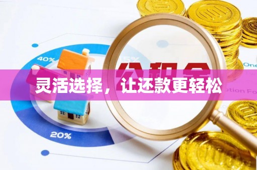 北投灵活选择，让还款更轻松