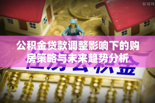 瑞安公积金贷款调整影响下的购房策略与未来趋势分析