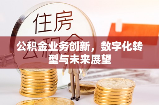 武乡公积金业务创新，数字化转型与未来展望