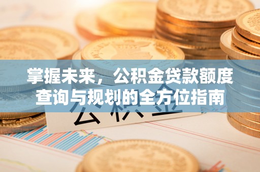 在线掌握未来，公积金贷款额度查询与规划的全方位指南