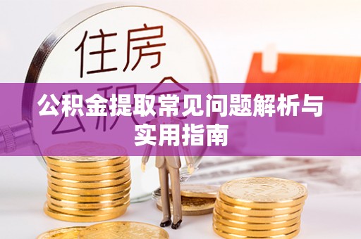 爱民公积金提取常见问题解析与实用指南