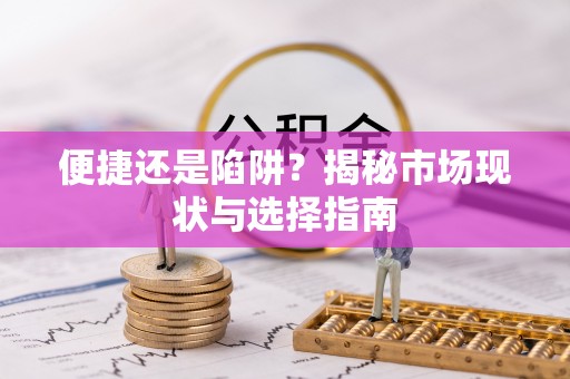 嘉荫便捷还是陷阱？揭秘市场现状与选择指南