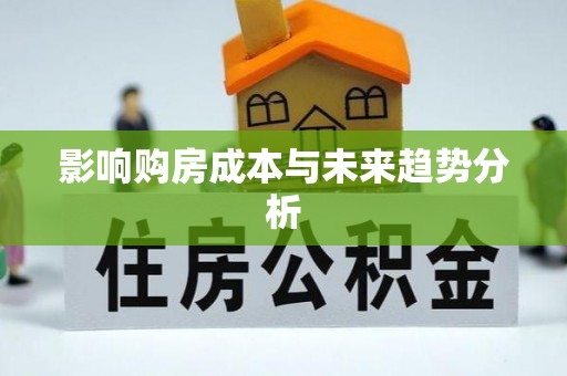 永善影响购房成本与未来趋势分析