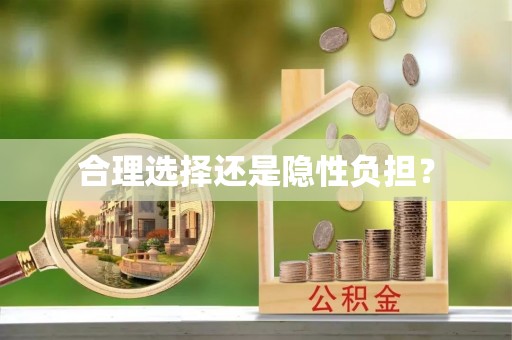砚山合理选择还是隐性负担？