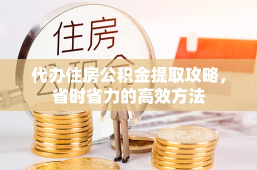 宝丰代办住房公积金提取攻略，省时省力的高效方法