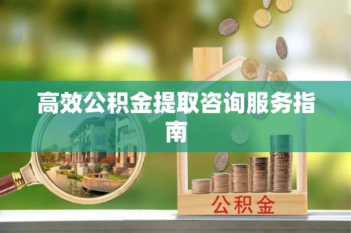 天河高效公积金提取咨询服务指南