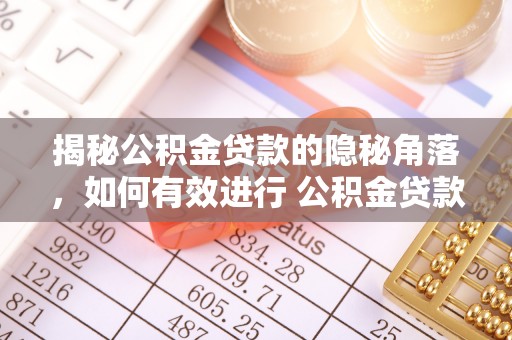 天峨揭秘公积金贷款的隐秘角落，如何有效进行 公积金贷款风险防控